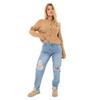 I Saw It First Womens/Ladies Cotton Denim Jeans