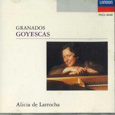 CD АЛИСИЯ ДЕ ЛАРРОЧА - Гранадос, Гойески POCL9440 LONDON Япония ОбиКлассика Б/у