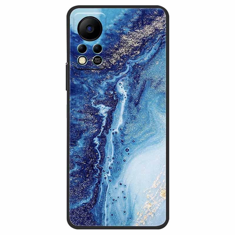 Для Infinix HOT 11S NFC Чехол X6812B Модный Мягкий ТПУ Силиконовый Чехол для Телефона Для Infinix HOT11S NFC Задняя Крышка HOT 11 S 6.78 Funda