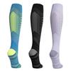 1Pair Breathable Sports  Compression Socks Knee High Cycling Socks Fitness Long Leg Socks  Cycling