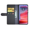 For Motorola Edge 50 Pro 5G Case Genuine Split Leather Phone Cover with Wallet Stand
