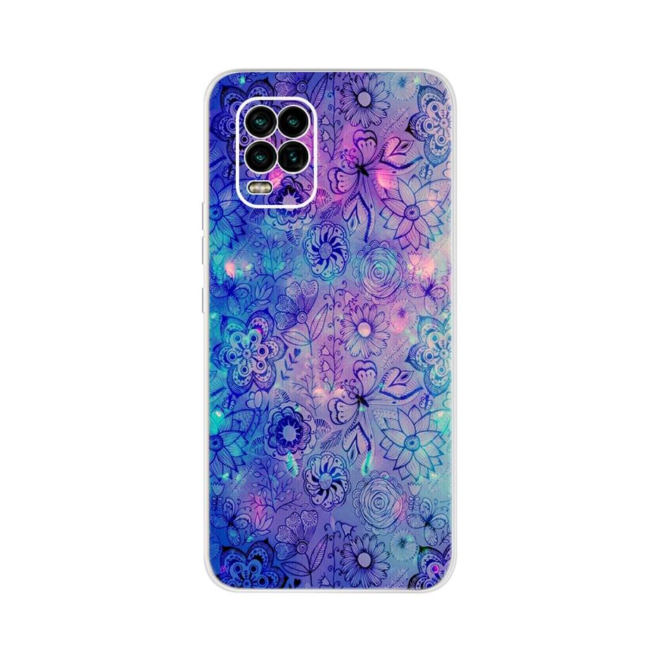 For Xiaomi Mi 10 Lite 5G Case Cute Cat Butterfly Soft Silicone Phone Cases For Xiaomi Mi 10 Lite 10Lite Back Cover Fundas Bumper