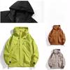 Neutral Outdoor Hooded Wind-Proof Waterproof Jacket High Quality Casual  Loose Streetwear Windbreaker Men Clothing