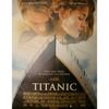 TITANIC Affiche Cinéma Originale ROULEE Petit Format 53x40cm Movie Poster James Cameron