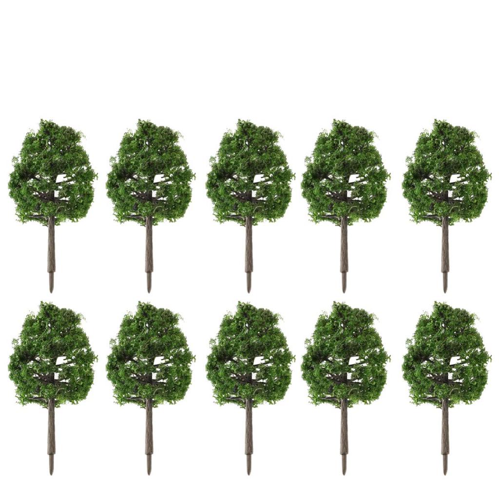 DOITOOL Tree Model Tree Tree Model Railway Miniature Garden Architectural Model Material 1:100 Scenery Collection Landscape Set of 25 Approx. 9cm