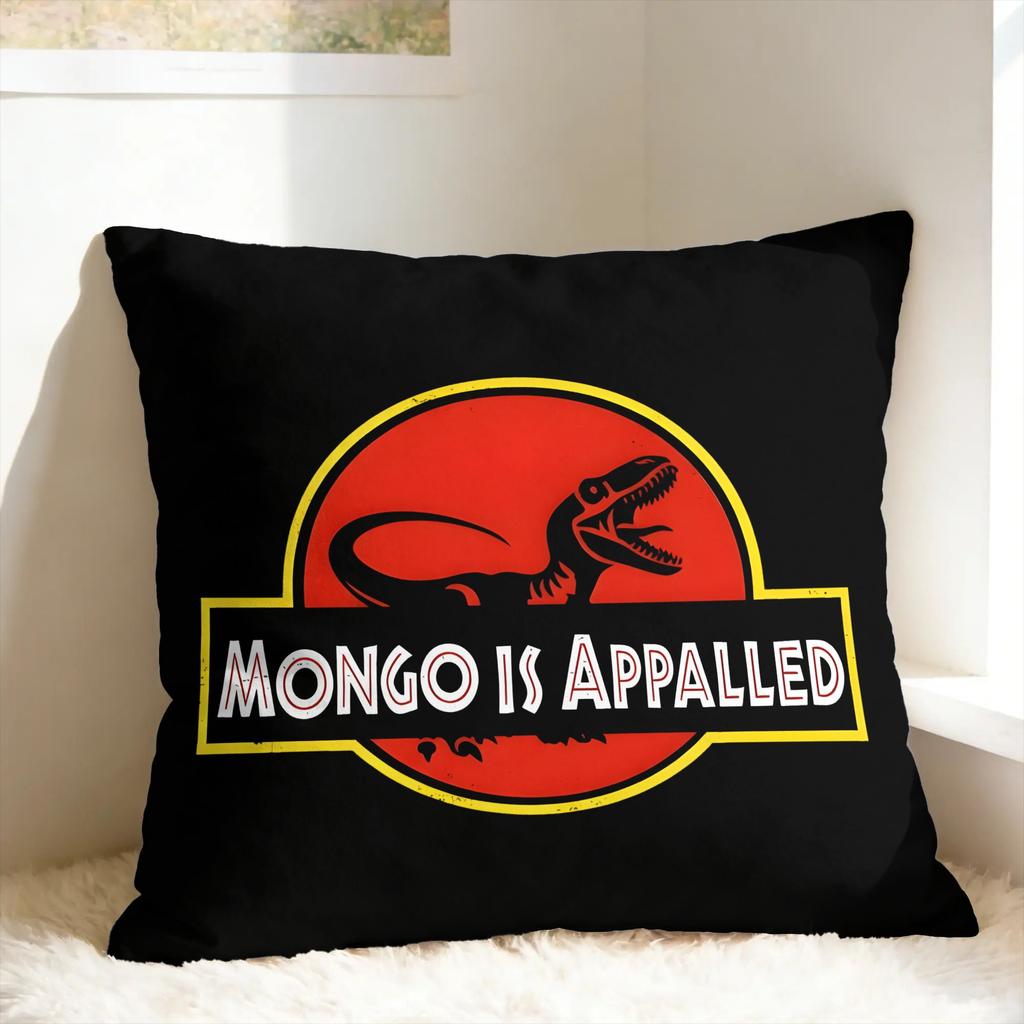Mongo Is Appalled Pillow Cover Dungeon Crawler Kawaii Pillow Case For Wedding Party Home Decor Soft Cushion Birthday Present