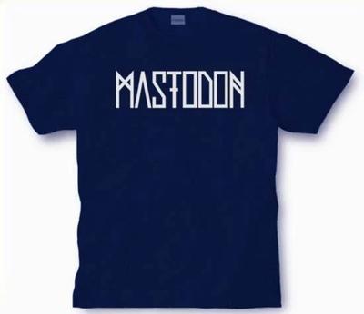 Футболка с логотипом хэви-метал группы MASTODON