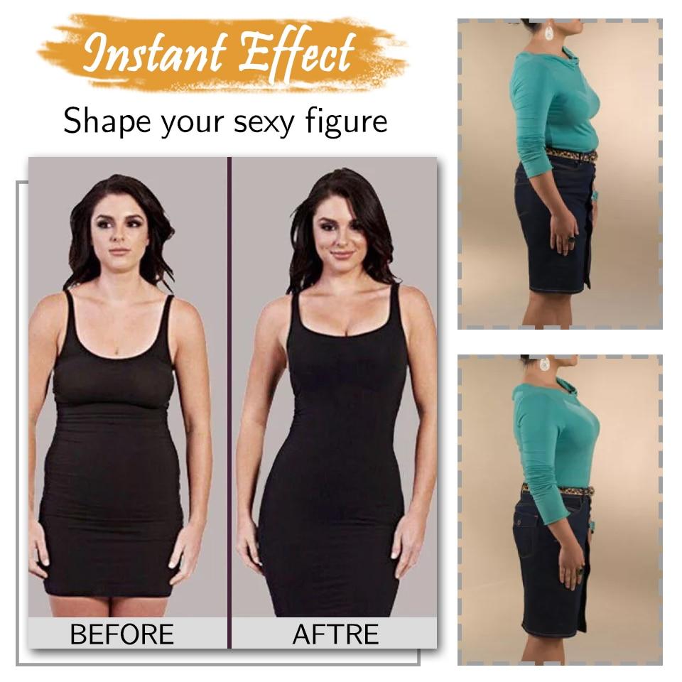 Женское корректирующее белье, боди, жилет для тренировки талии, формирователь всего тела, боди с контролем живота, нижнее белье для похудения, сексуальные топы на бретелях с v-образным вырезом