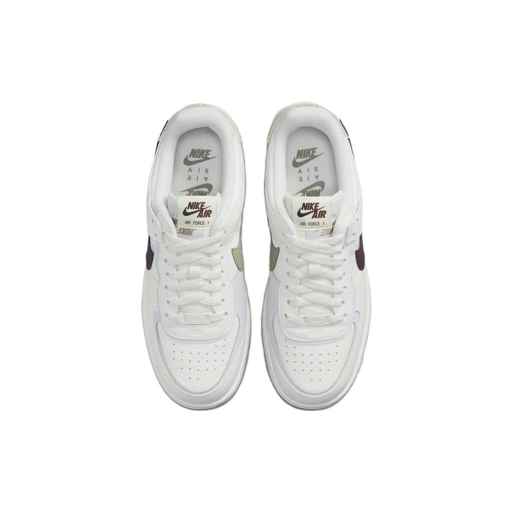 Nike Air Force 1 Shadow Sail Earth Python Women Sneakers Cream Photon-Dust Phantom FD0804-100