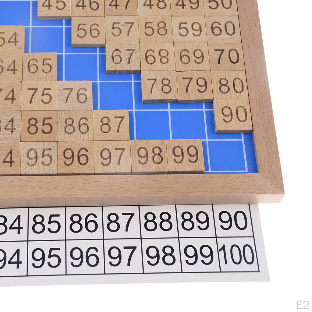 1 деревянная игрушка для сортировки последовательных чисел по математике Монтессори