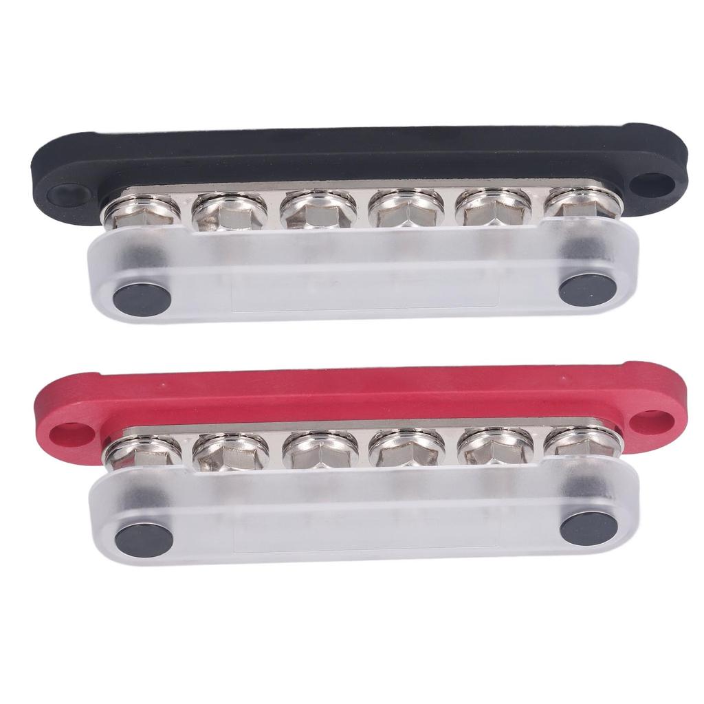 2 шт. Шина 300 В переменного тока 48 В постоянного тока 150 А Морской блок распределения питания Клемма M6 с крышкой для