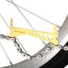 RIDERACE Bike Chain Wear Indicator Checker Bicycle Gauge Measurement Ruler Portable Road Cycling Chain Replacement Repair Tools