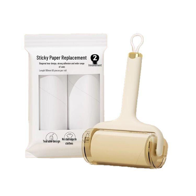 Щетка-ролик для удаления шерсти кошек и ворса со сменным барабаном для одежды и уборки дома