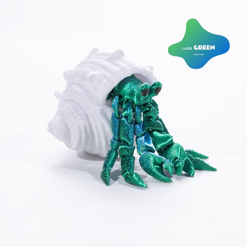 Шарнирная модель рака-отшельника, 3D-печать, подвижные суставы, классный настольный креативный орнамент, забавная домашняя комнатная декорация