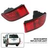 Автомобильный задний бампер отражатель света для Toyota Land Cruiser Prado 120 Series 2002-2009 Задний стоп-сигнал без лампы сигнала поворота