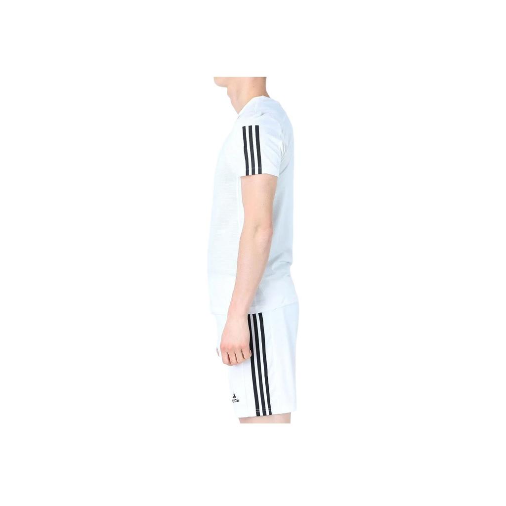 Adidas Aero3s Tee Pb Casual Running Sports Short Sleeve T-Shirt Men Tops White GQ2164