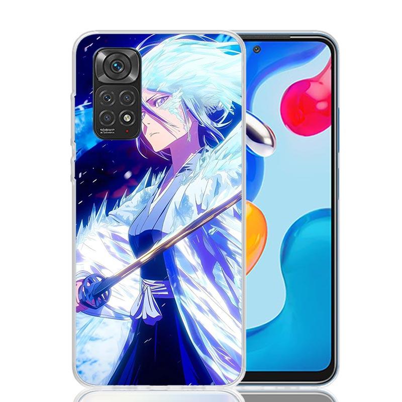 Чехол для телефона Bleach Кучики Рукия для Xiaomi Redmi Note 15 14 13 12S 12 Pro Plus 11S 11E 11 11T 10S 10 Арт Мягкий Чехол с Рисунком Redm