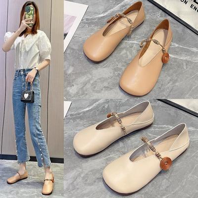 Женская обувь, балетки, весенне-осенние туфли на плоской подошве для взрослых, туфли Мэри Джейн, корзины Femme Sans Lacet, Zapatos Mujer, обувь для женщин