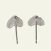 ovoe studio USD heart earrings