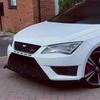Сплиттер-диффузор для губы переднего бампера автомобиля для Seat Leon MK3 MK3.5 FR S/S S/C S/T Cupra 2013-2020 АБС-пластик Черный Обвесы Тюнинг