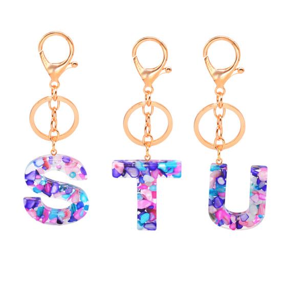 Декор из горного хрусталя, полупрозрачный выдолбленный брелок с английским алфавитом, изысканное качество изготовления, женский