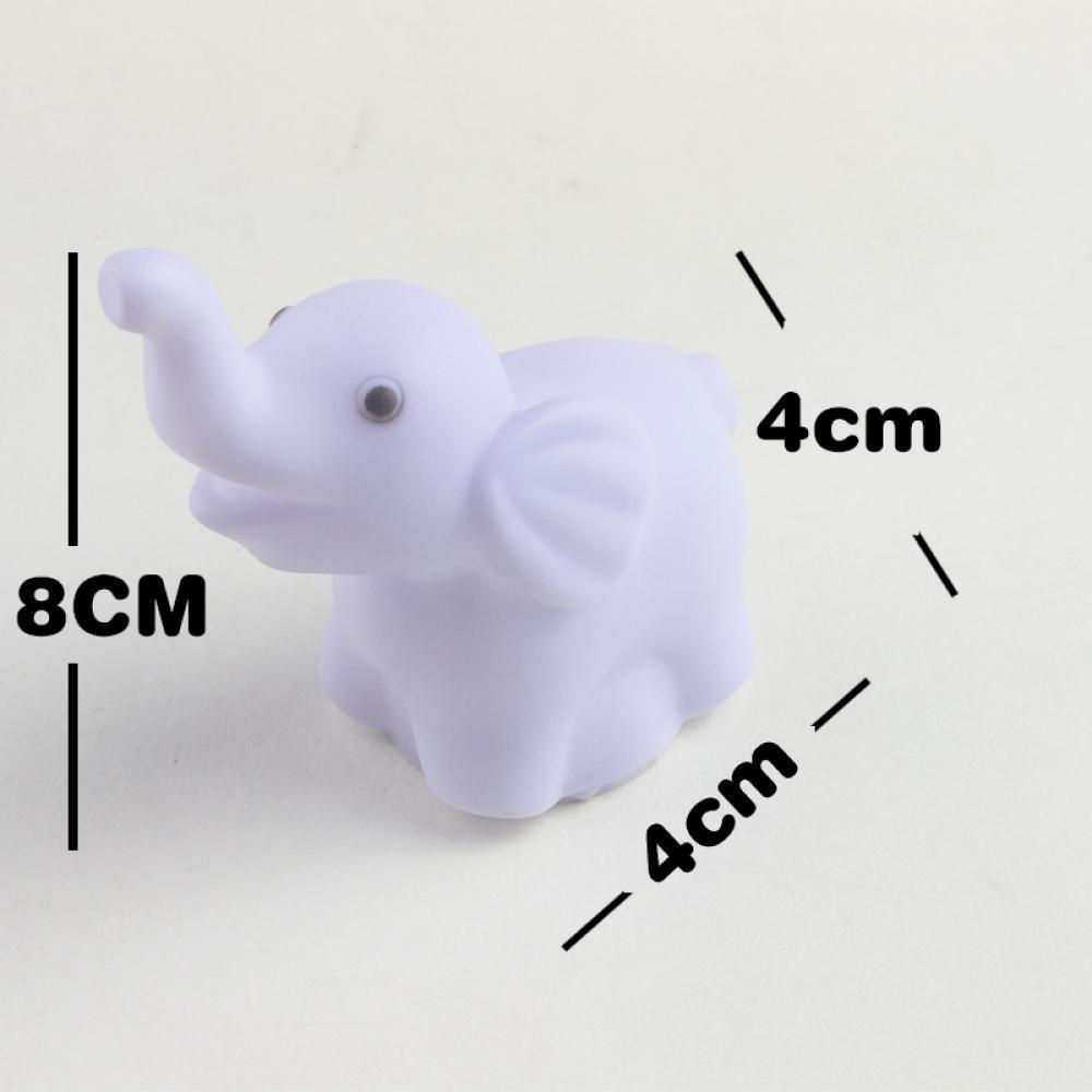 Night Light Lamp LED Toys Elephant Colorful Changing Lights For The Room Decoration Party