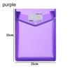 Waterproof Stationery Storage Pouch Document Bag A4 File Folders Envelope Folder File Organizer