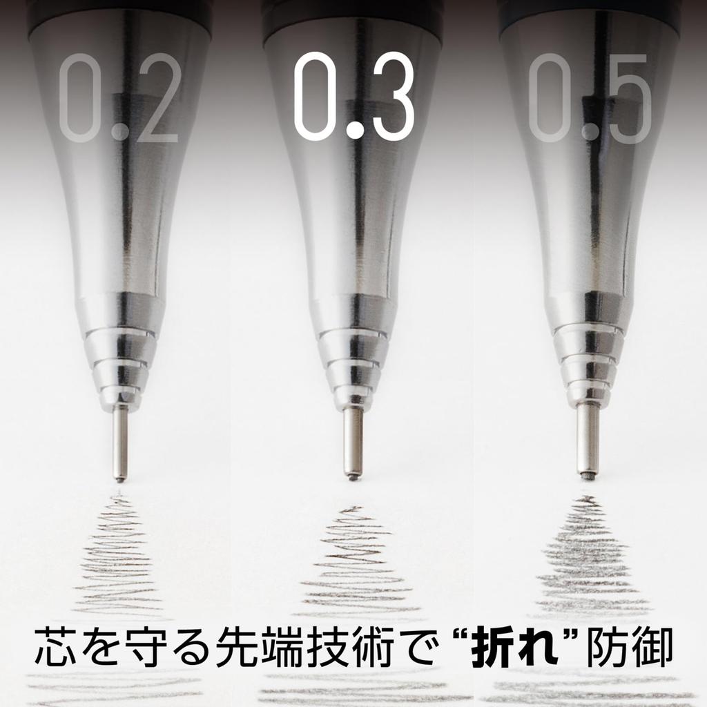 PENTEL Механический карандаш Orenz Белый XPP503-W 0.3мм