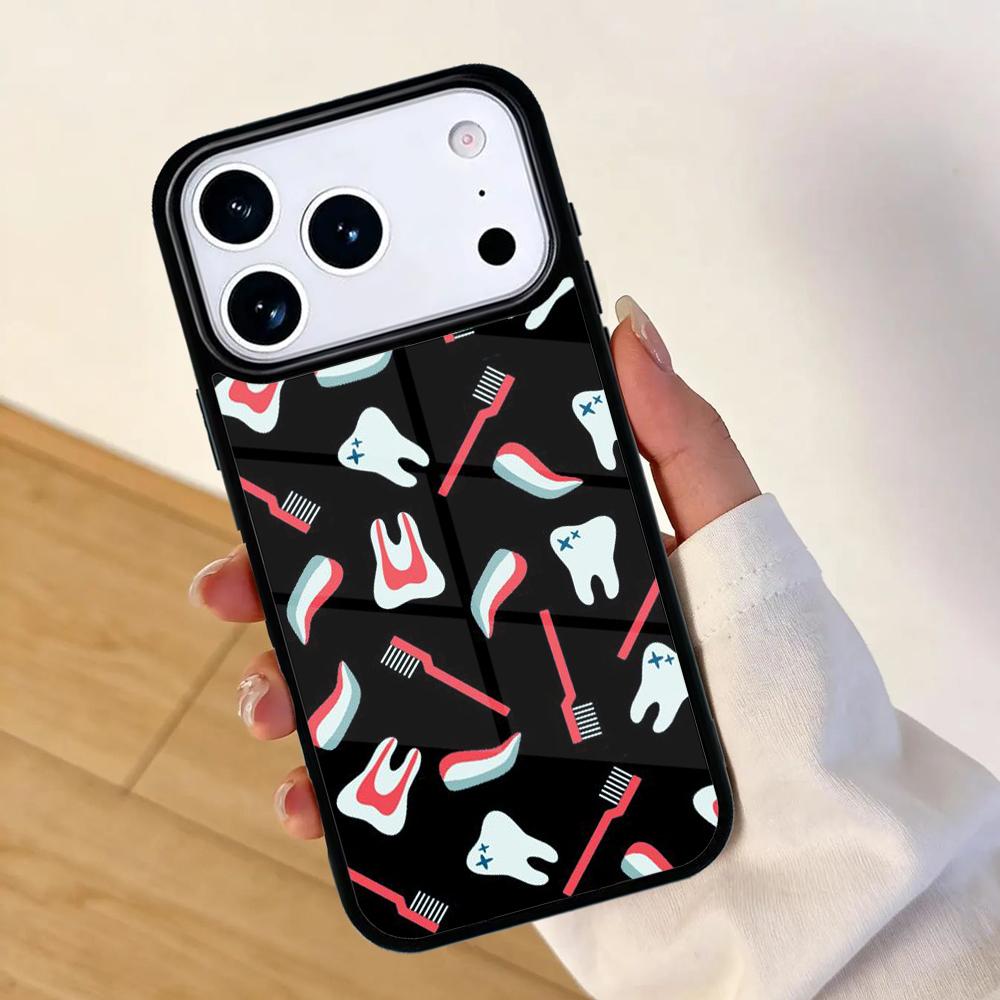 Cute Cartoon Medicine Nurse Doctor Mobile Phone Case for IPhone 17 AIR 16pro Max 15 14 13 12 11 Bumper Cover