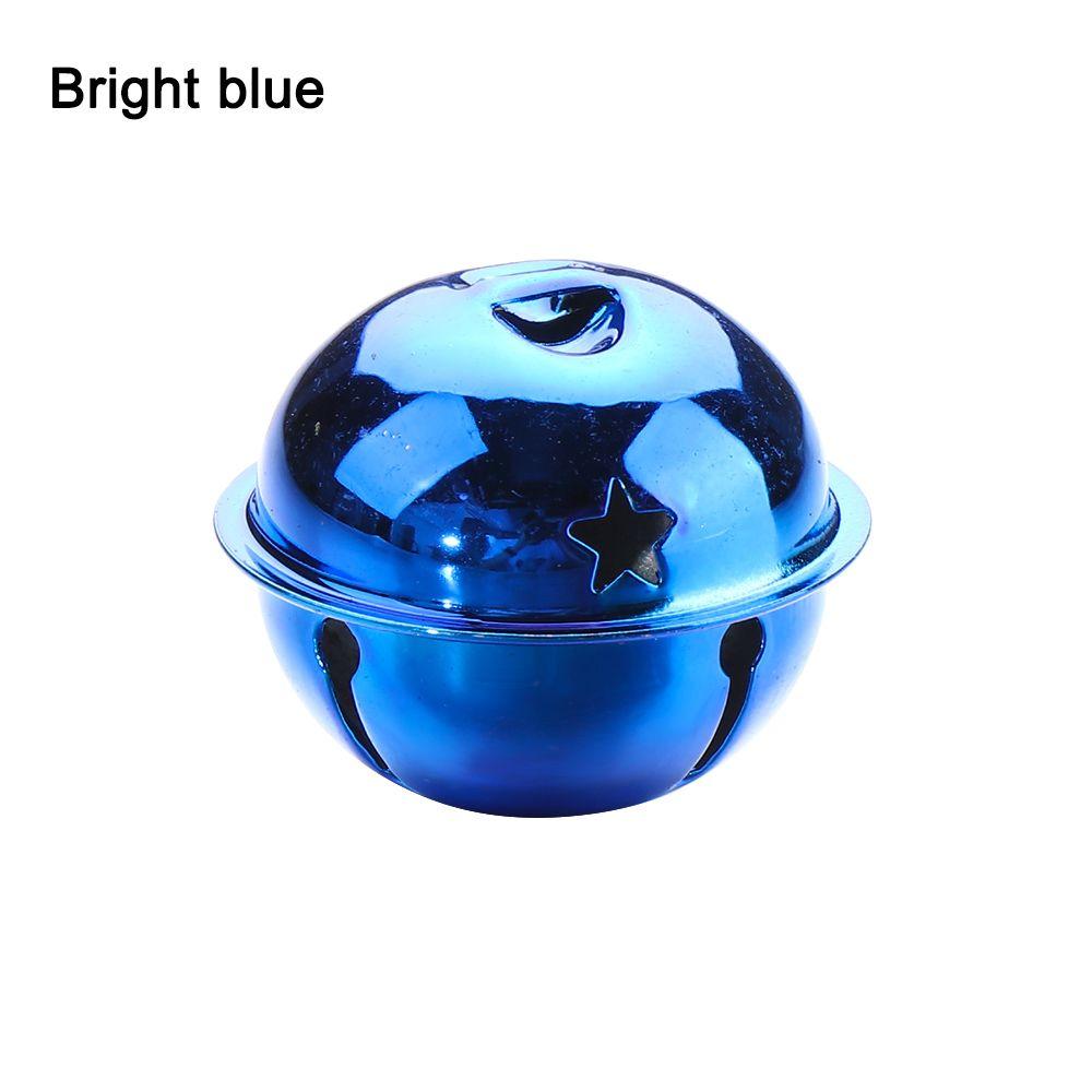 10 шт. 40 мм Поделки Товары для питомцев Украшение для рождественской елки Подвесные украшения Матовые колокольчики Яркий железный Звенящий