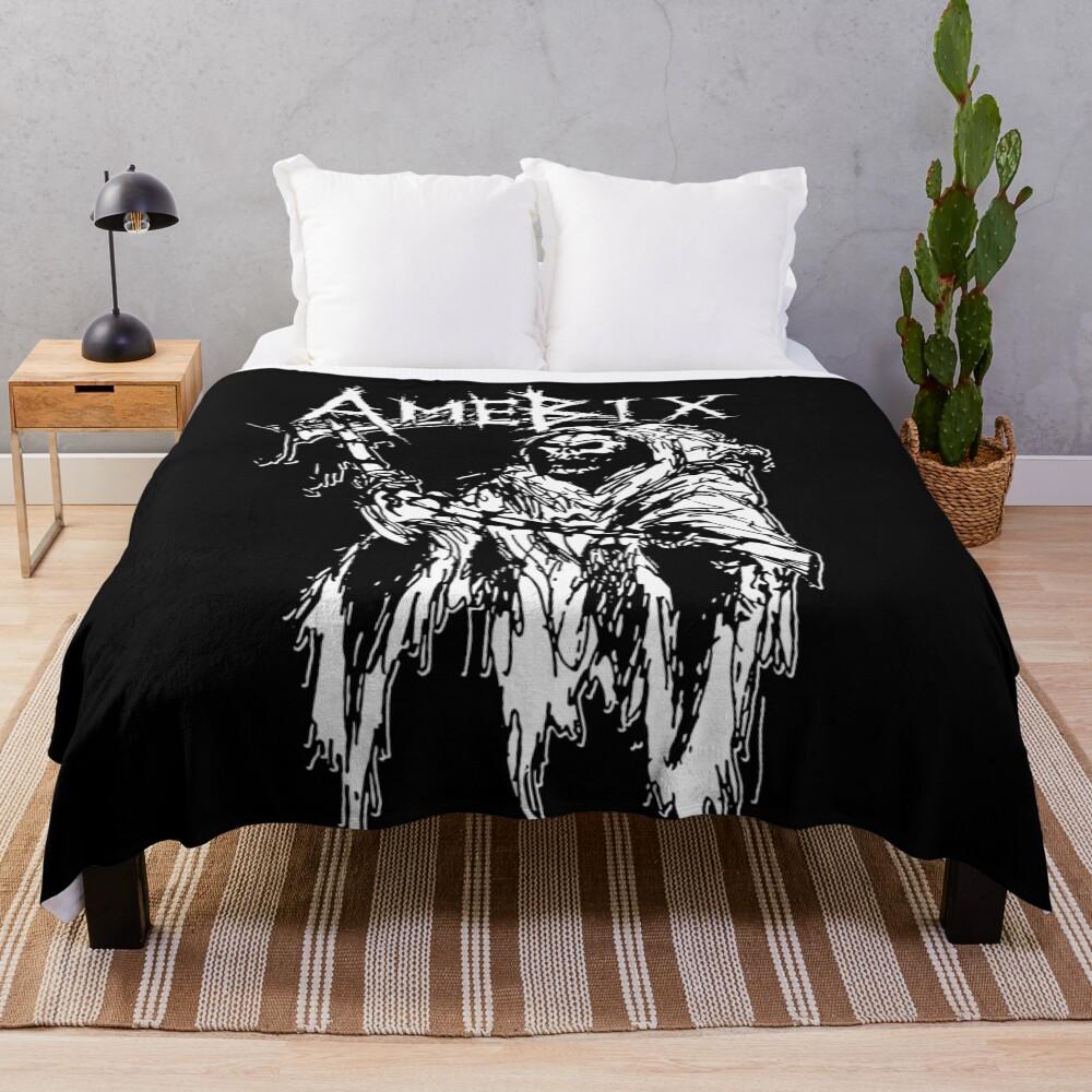 Rock art Throw Blanket