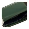 Takeo Kikuchi Men's Margo II Bifold Wallet, Genuine Leather, 780613, Cowhide Leather, 05, Green