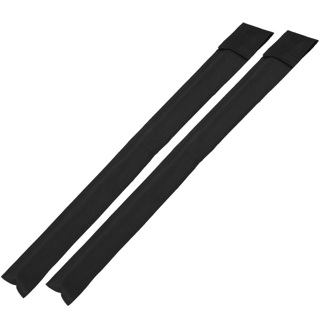 2Pcs 1/2 Type Billiard Cue Storage Bag Pool Table Stick Carrying Case with Adjustable Belt