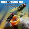 20pcs Bionic Fly Fishing Bait 2025 New Biomimetic Fly Fishing Bait, Saltwater  Freshwater Flies Spinner Swim Baits Fly Fishing Hook Panfish Lures Set