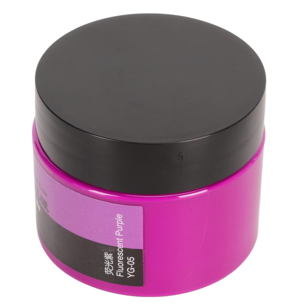 50g Fluorescent Color Resin Pigment Paste High Concentration Highly Pigmented Resin Pigment Paste for Painting Art