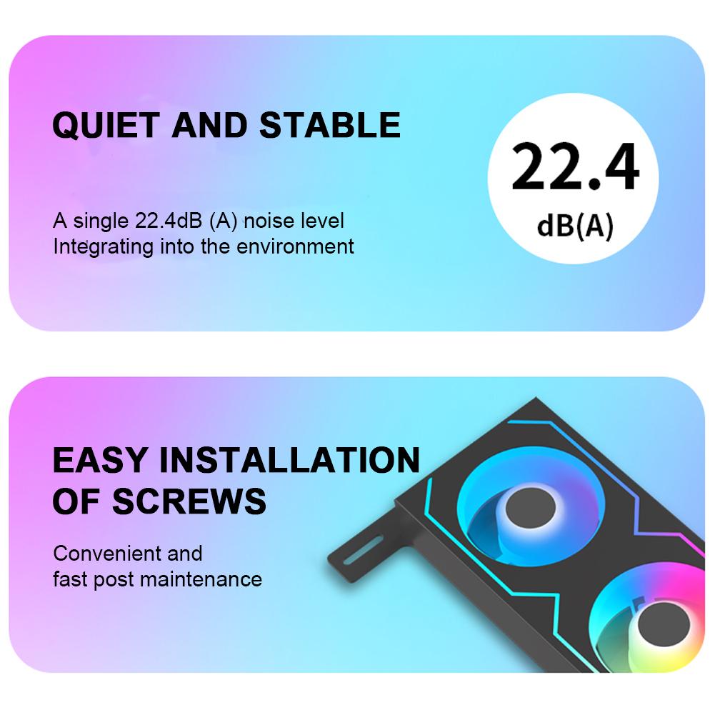 Модуль оперативной памяти 4-контактный PWM/5V 3-контактный ARGB 600 -3600 об/мин Вентилятор охлаждения оперативной памяти с двумя охлаждающими вентиляторами 5020 для кулера оперативной памяти DDR4 DDR5