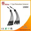 Комплект PV-комбайнера 1500 В: Солнечный коннектор MC4, Y-образная сборка 4 в 1