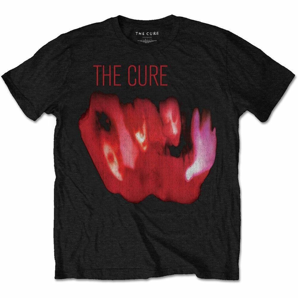 Черная классическая футболка унисекс The Cure Pornography с рок-группой