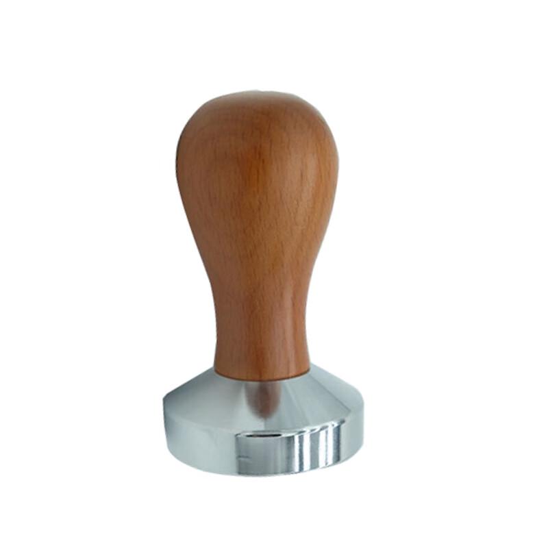 58mm Wood Handle Flat Base Coffee Tamper