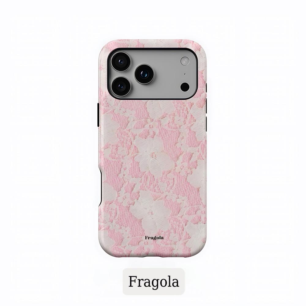 Luxury Clmj Fragola BABYGIRL Phone Case for iPhone 17 16 15 14 13 12 11 X XS XR Air Pro Max Plus Double-layer Back Cover