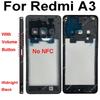 For Xiaomi Redmi A3 A3X A3 Pro Smart-Fit Middle Housing with Volume Side Buttons With NFC Assembly Anti-Scratch Frame Design