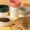 Ceramic Cat Bowl Cat Food Basin Anti-overturn Drinking Water Cat Bowl Dog Cat Feeding Drinking Water Pet Bowl Dog Bowl