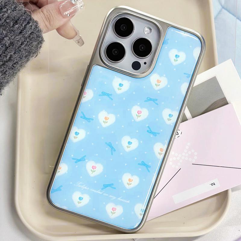 Чехол-капелька для iPhone 16/15 Pro и Huawei Mate 60 Silver Edge