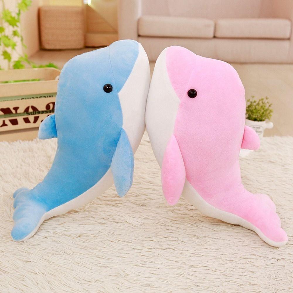 Plush Dolphin Plush Toy Stuffed Dolphin Sofa Pillow Dolphin Stuffed Toys  Home Decor