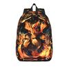 Модный рюкзак с чаризардом из покемонов Mochilas Дизайн Харадзюку Для работы в офисе Застежка-молния Rucksack