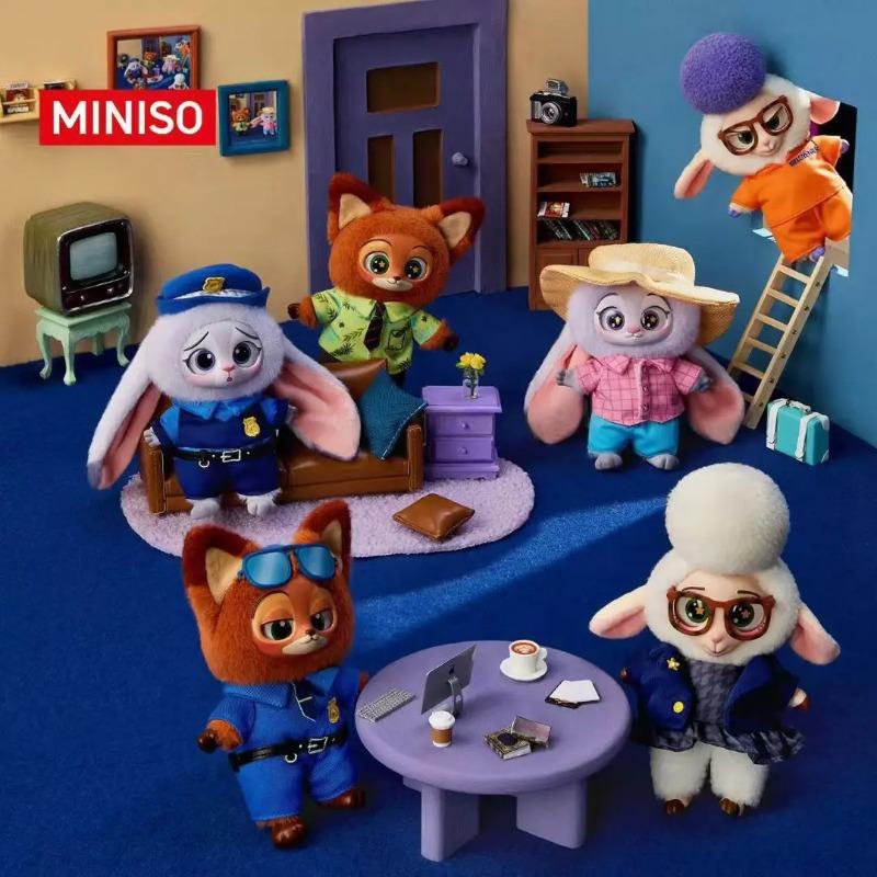 Новые брелоки Disney Zootopia Nick and Judy из модной коллекции, игрушки, подарки, случайная загадочная коробка.