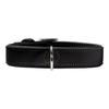 Collier De Chien - HUNTER - 47549 - Noir - Cuir Artificiel - Taille Moyenne