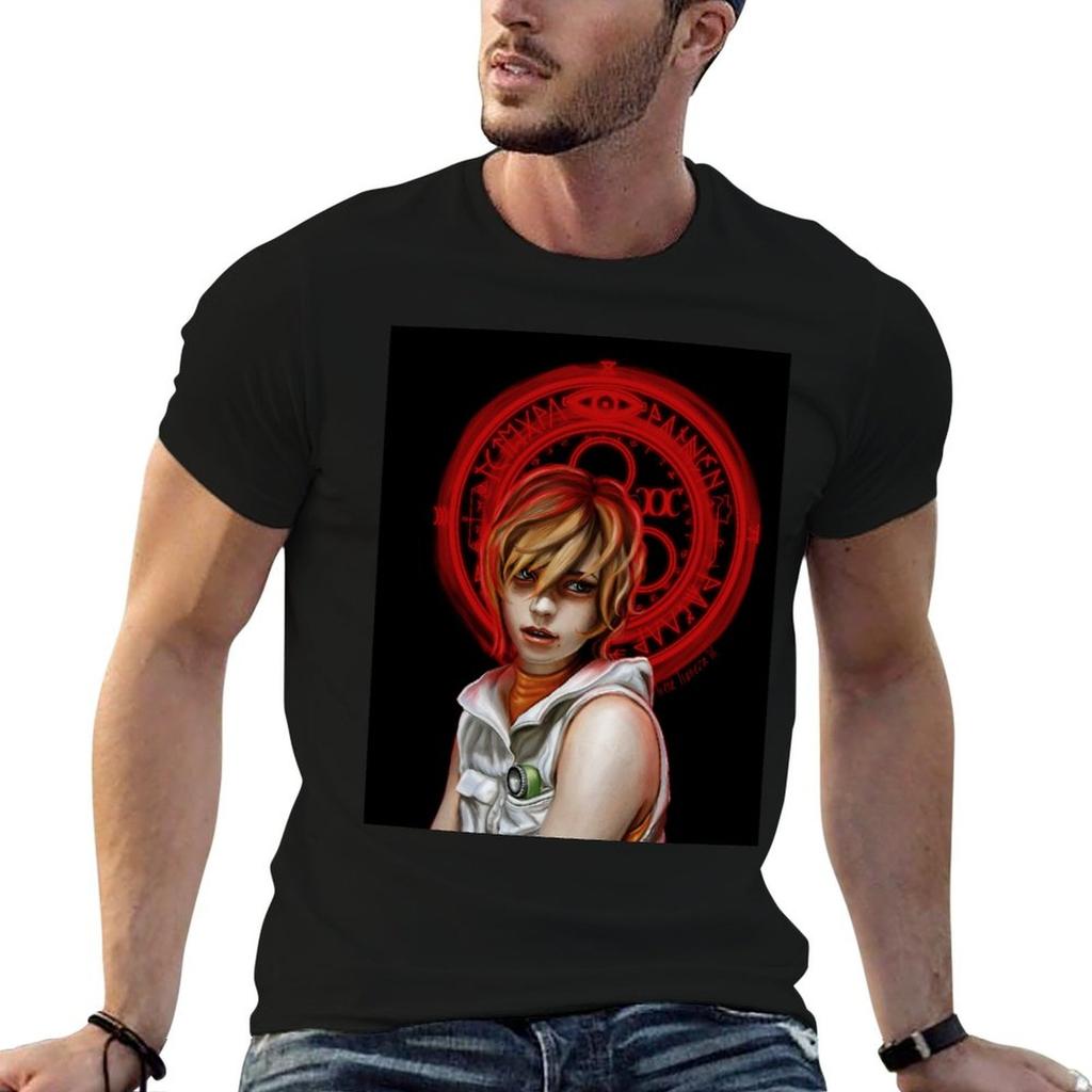 Unisexs Cotton Funny Our Lady Of Chaotic Justice Graphic Short Sleeve Tee