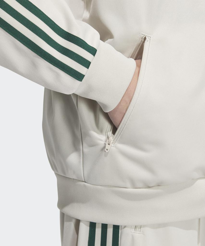 adidas Спортивная кофта Bb - Светло-бежевый:Зеленый / Jd5266