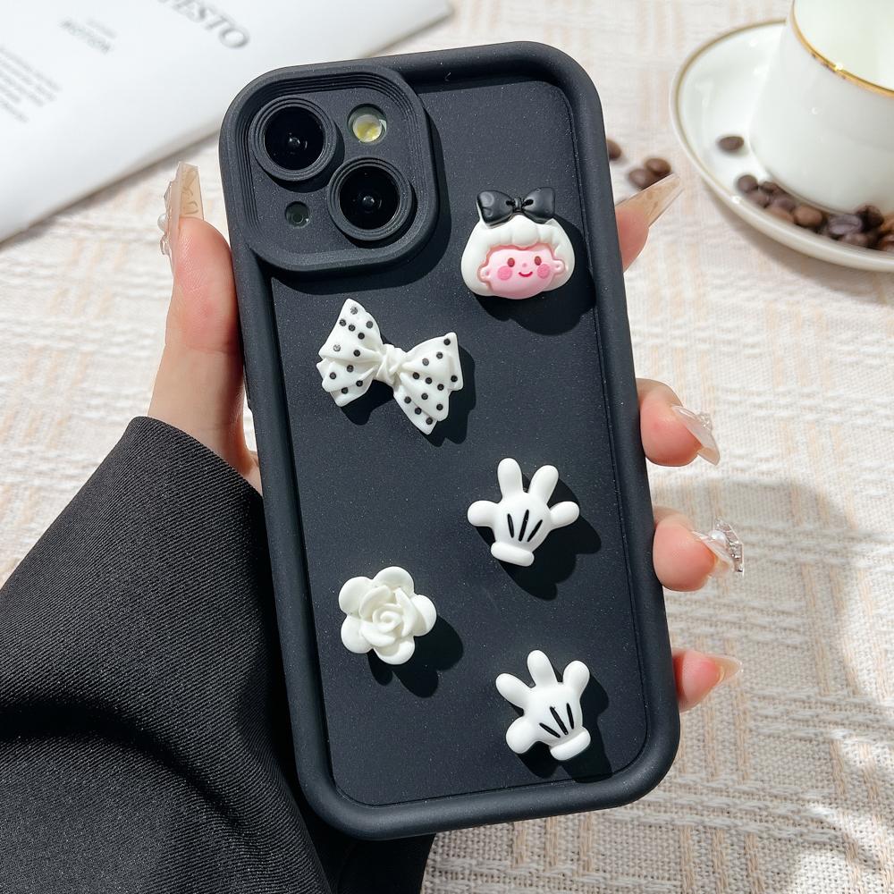 Корейский милый 3D чехол для телефона с изображением кофейного медведя для Tecno Spark 20 10 Pro 20 20C 10C 9 Camon 20 Funda Infinix Smart GO 8 Hot 40 Pro Cover